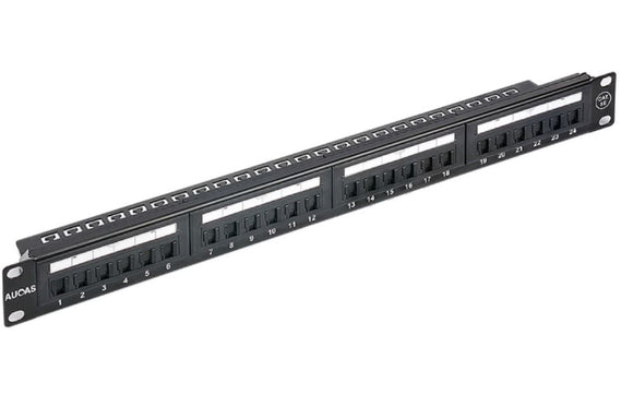 Astrotek 24 Ports UTP Patch Panel CAT6 RJ45 for 19