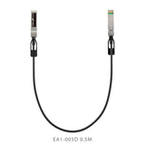 Edimax 0.5 Meter 10GbE SFP+ DAC Direct Attach Copper Twinax Cable, Backward Compatible to SFP