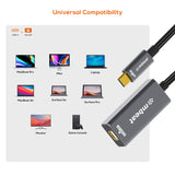 mbeat Tough Link USB-C to Mini DisplayPort Adapter  Host Interface: USB-C 3.2 Gen 2 Up to 4K@60Hz (3840×2160)