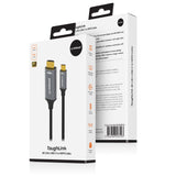 mbeat Tough Link 8K 1.8m USB-C to HDMI Cable  Host Interface: USB-C Output Interface: HDMI