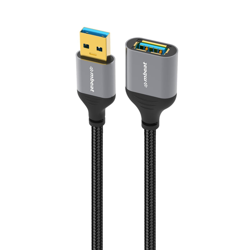 mbeat Tough Link 1.8m USB 3.0 to USB 3.0 Extension Cable  Plug-and-Play Adaptive Practicality