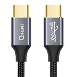 Oxhorn USB C to USB C 3.2 Gen2 Cable 3m 10Gbps 20V 5A 4K@60Hz video E-Marker Chip Cable