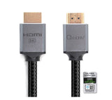 Oxhorn HDMI2.1a 8K@60Hz 3D Ultra Certified Ethernet Aluminum Header Cable 1m Male to Male