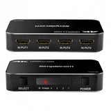 Simplecom CM324 4 Way HDMI 2.0 Switch 4 IN 1 OUT Ultra HD 4K 60Hz HDR HDCP 2.2