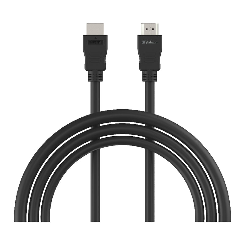 Verbatim HDMI Cable 1m - Black Support 4K FHD