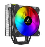 Antec FrigusAir A400 ARGB, 77 CFM, Silent RGB 12CM PWM Fan with controller, Direct Heat-Pipes, Intel 1700, 2066, 115x, AM 3/4+, AM5 CPU Air Cooler