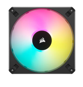 Corsair AF ELITE Series, AF140 RGB ELITE, 140mm Fluid Dynamic RGB Fan with AirGuide, Single Pack