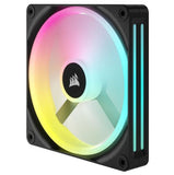 Corsair QX RGB Series, iCUE LINK QX140 RGB Black, 140mm Magnetic Dome RGB Fan, Expansion Kit