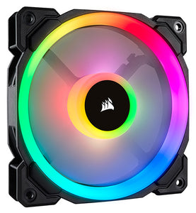 Corsair Light Loop Series, LL120 RGB, 120mm Dual Light Loop RGB LED PWM Fan, Single Pack