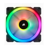 Corsair Light Loop Series,  LL140 RGB, 140mm Dual Light Loop RGB LED PWM Fan, Single Pack