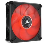 Corsair ML ELITE Series, ML120 LED ELITE, 120mm Magnetic Levitation Red LED Fan with AirGuide, Single Pack (LS)