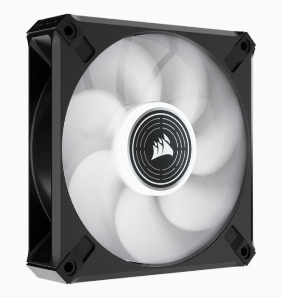 Corsair ML ELITE Series, ML120 LED ELITE, 120mm PWM Magnetic Levitation White LED Fan with AirGuide, Single Pack (LS)