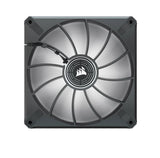 Corsair ML ELITE Series, ML140 LED ELITE, 140mm Magnetic Levitation White LED Fan with AirGuide, Single Pack(LS)