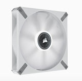 Corsair ML ELITE Series, ML140 LED ELITE WHITE, 140mm Magnetic Levitation Red LED Fan with AirGuide, Single Pack(LS)