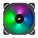 Corsair ML140 PRO RGB 2 Fan Pack with Lighting Node Pro, 140mm Premium Magnetic Levitation RGB LED PWM Fan (LS)