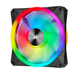 Corsair QL140 RGB, ICUE, 140mm RGB LED PWM Fan 26dBA, 50.2 CFM, Single Pack