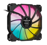 (LS) Corsair SP140 RGB ELITE, 140mm RGB LED Fan with AirGuide, Dual Pack with Lighting Node CORE