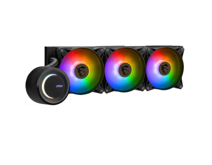 MSI MAG CORELIQUID E360 BlackLiquid CPU Cooler, LGA 1150/1151/1155/1156/1200/1700/LGA 2011/2011-3/2066/AM5/AM4/TR49