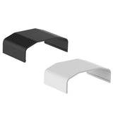 Brateck Plastic Cable Cover Joint  Material:ABS Dimensions 64x21.5x40mm - Black (LS)