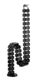 Brateck Quad Entry Vertebrae Cable Management Spine Material.Steel,ABS Dimensions 1300x67x35mm -- Black (LS)