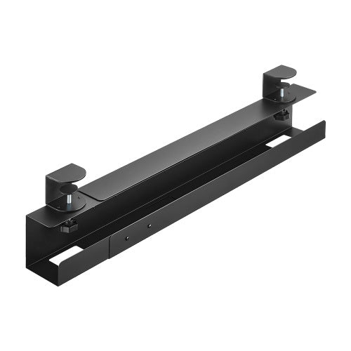 Brateck Extendable Clamp-On Under Desk Cable Tray --  Black(LS)