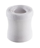 Brateck Flexible Cable Wrap Sleeve with Hook and Loop Fastener (135mm/5.3" Width) Material Polyester Dimensions 1000x135mm --White (LS)