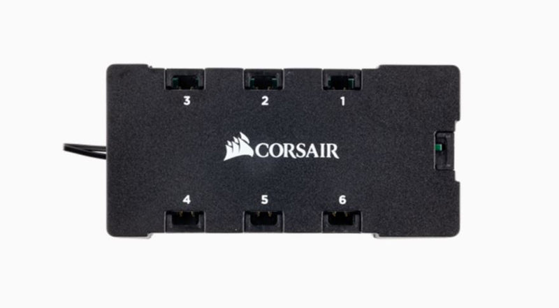 Corsair RGB Fan LED Hub Six 6 port RGB LED hub for CORSAIR RGB fans (LS)