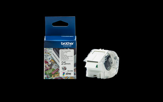 Brother CZ-1004 Full Colour continuous label roll, 25mm wide to Suit VC-500W