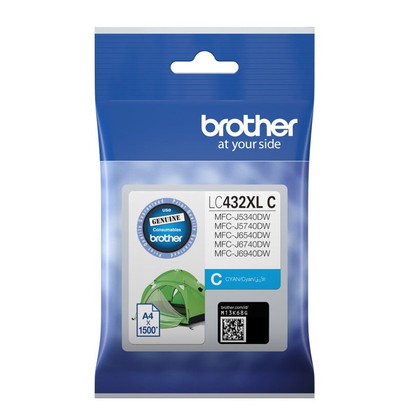 Brother Cyan Ink Cartridge to Suit Mfc-j5340dw/mfc-j5740dw/mfc-j6540dw/mfc-j6740dw/mfc-j6940dw -up to 1500 Pages