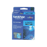 Brother LC-67C Cyan Ink Cartridge- to suit DCP-385C/395CN/585CW/6690CW/J715W, MFC-490CW/5490CN/5890CN/6490CW/6890CDW/790CW/795CW/990CW- up to 325 page