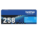 Brother TN-258C **NEW** CYAN TONER CARTRIDGE TO SUIT MFC-L8390CDW/MFC-L3760CDW/MFC-L3755CDW/DCP-L3560CDW/DCP-L3520CDW/HL-L8240CDW/HL-L3280CDW/HL-L324