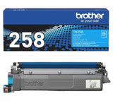 Brother TN-258C **NEW** CYAN TONER CARTRIDGE TO SUIT MFC-L8390CDW/MFC-L3760CDW/MFC-L3755CDW/DCP-L3560CDW/DCP-L3520CDW/HL-L8240CDW/HL-L3280CDW/HL-L324