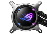 ASUS ROG STRIX LC II 240 ARGB All-in-one Liquid CPU Cooler, Dual ROG 120mm Addressable RGB Radiator Fan Intel LGA 1700/1150/1151 AMD AM4/TR4