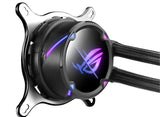 ASUS ROG STRIX LC II 280 ARGB All-in-one Liquid CPU Cooler Aura Sync, Intel®LGA 1150/1151/1155/1156/1200/2066 and AM4/AM5/TR4 Dual ROG 140mm Fan RGB