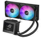 ASUS ROG RYUJIN III 240 ARGB All-In-One Liquid CPU Cooler,  3.5" LCD, 2x ROG 120mm ARGB Radiator Fans