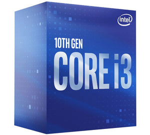 Intel i3-10100 CPU 3.6GHz (4.3GHz Turbo) LGA1200 10th Gen 4-Cores 8-Threads 6MB 65W UHD Graphic 630 Retail Box 3yrs Comet Lake