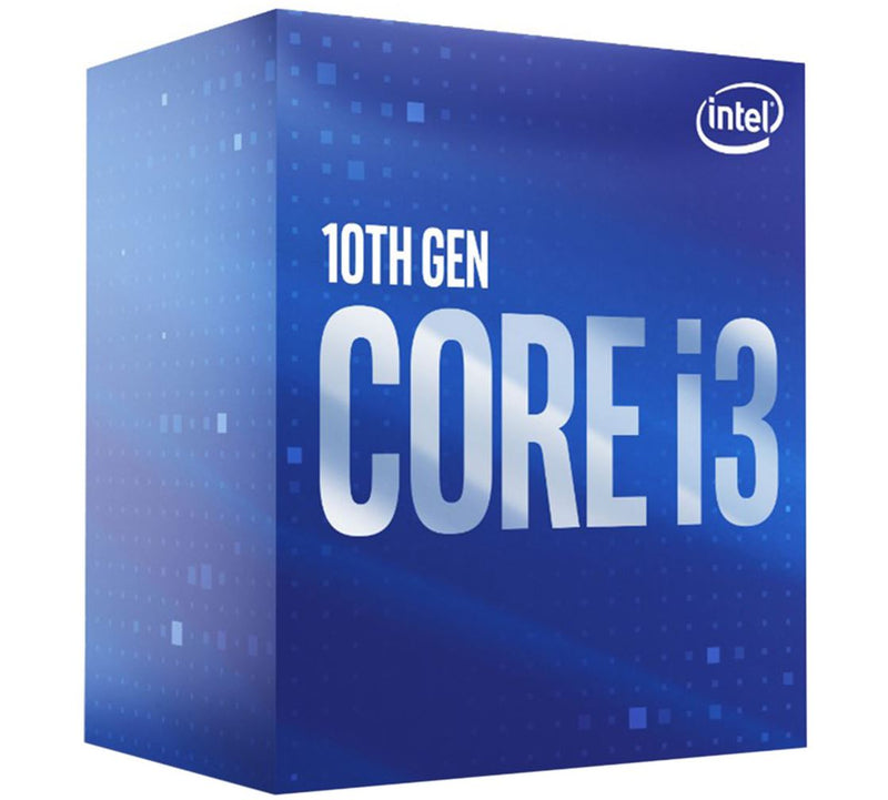 Intel i3-10100 CPU 3.6GHz (4.3GHz Turbo) LGA1200 10th Gen 4-Cores 8-Threads 6MB 65W UHD Graphic 630 Retail Box 3yrs Comet Lake