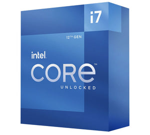 Intel i7 12700K CPU 3.6GHz (5.0GHz Turbo) 12th Gen LGA1700 12-Cores 20-Threads 25MB 125W UHD Graphic 770 Unlocked Retail Box Alder Lake no Fan