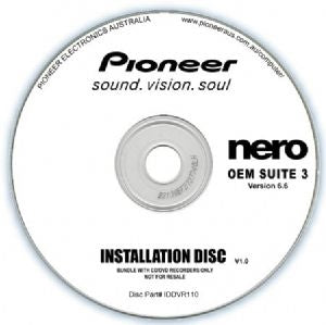 Pioneer Software Nero Suite 3 OEM Version 6.6 - Play Edit Burn & Share Blu-ray & 3D contents - PowerDVD10 InstantBurn5.0 Power2Go8.0 PowerProducer5.5