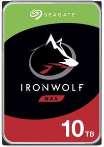 Seagate 10TB 3.5" IronWolf  7200 RPM 256MB Cache SATA 6.0Gb/s 3.5" Hard Drives Bare Drive