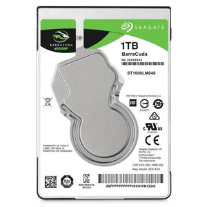 Seagate 1TB Barracuda 2.5" 7mm 5400 RPM 128MB Cache SATA 6.0Gb/s Laptop Internal Hard Drive ST1000LM048