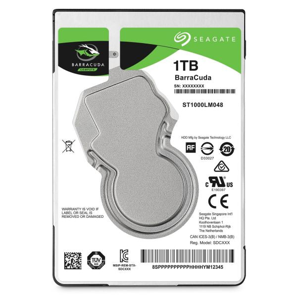 Seagate 1TB Barracuda 2.5