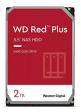 Western Digital 2TB WD Red Plus NAS Hard Drive 3.5-Inch -Transfer Rate up to 215MB/s -5640 RPM -Cache Size 512MB -3-Year Limited Warranty WD20EFPX