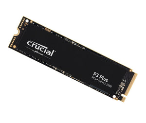 Crucial P3 Plus 1TB Gen4 NVMe SSD 5000/3600 MB/s R/W 220TBW 650K/800K IOPS 1.5M hrs MTTF Full-Drive Encryption M.2 PCIe4 5yrs ~CT1000P3SSD8