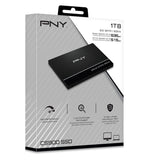 PNY CS900 1TB 2.5" SSD SATA3 515MB/s 490MB/s R/W 450TBW 99K/90K IOPS 2M hrs MTBF 3yrs wty