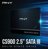 PNY CS900 250GB 2.5" SSD SATA3 535MB/s 500MB/s R/W  3yrs wty