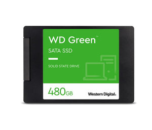 Western Digital WD Green 480GB 2.5" SATA SSD 545R/430W MB/s 80TBW 3D NAND 7mm 3 Years Warranty