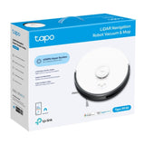 TP-Link Tapo RV30 LiDAR Navigation Robot Vacuum & Mop, 4200Pa Hyper Suction, Auto-Charging, 5000mAh Battery for Long-lasting, Auto-Charging