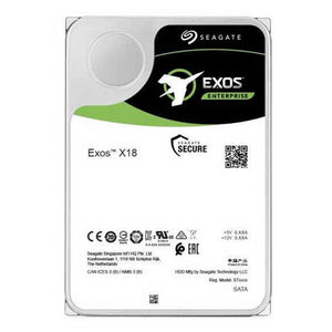 Seagate Exos X18 ENTERPRISE 512E INTERNAL 3.5" SATA DRIVE, 14TB, 6GB/S, 7200RPM, 5YR WTY