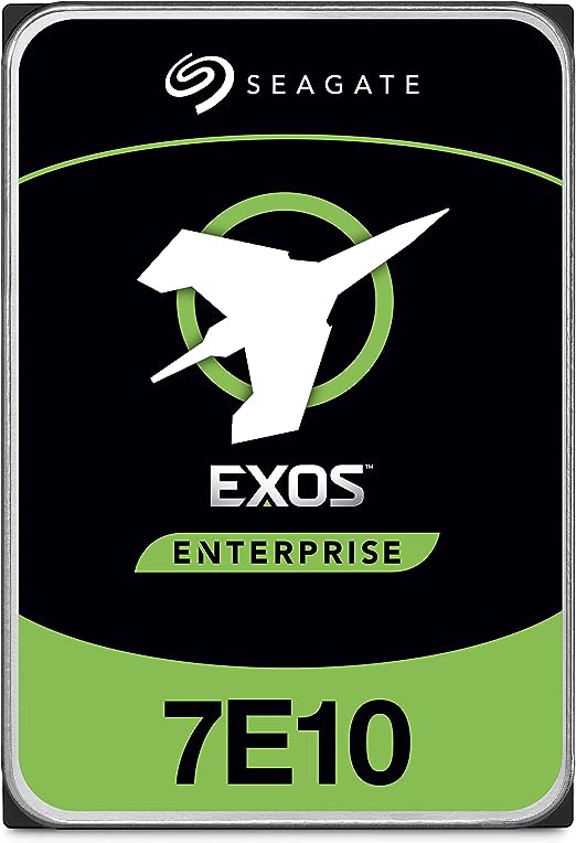 Seagate Exos 7E10 Enterprise Hard Drive 6 TB 512E/4KN, ITERNAL 3.5